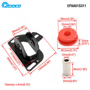 Addco phía sau dấu cánh tay khung với 80A phía sau dấu cánh tay ỐNg Lót cho BMW E36 E46 1999-2006 Z4 e85 e86 2003-2008 epaa01g311 - Product Image 6