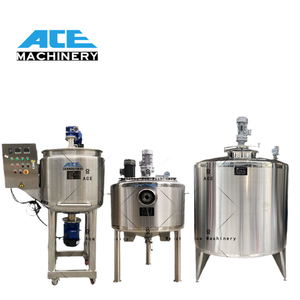 Ace hydraulique levage réservoirs en acier inoxydable shampooing Lotion mélangeur équipement de mélange chimique savon liquide faisant la Machine - Product Image 6