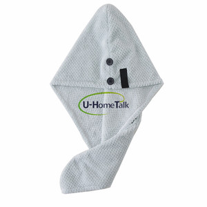 Vente en gros OEM Girl Salon Microfibre Hair Wrap Dry <span class=keywords><strong>Turban</strong></span> Serviette de <span class=keywords><strong>bain</strong></span> Bonnet de <span class=keywords><strong>bain</strong></span> pour cadeaux - Product Image 3