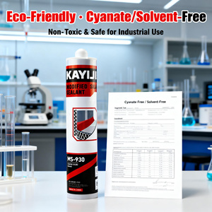 Scellant polymère <span class=keywords><strong>à</strong></span> séchage rapide, silicone OEM, adhésif imperméable Silon, feuilles <span class=keywords><strong>de</strong></span> PVC polyvinyle pour la publicité - Product Image 4