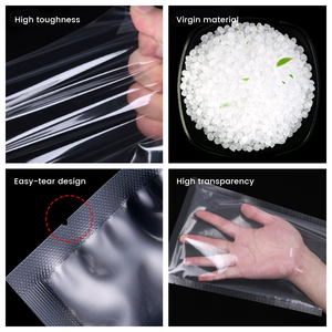 Bolsa de Vacío para Conservación de Alimentos Frescos, Bolsa de Compresión con Sellado Hermético, PET/PE - Product Image 6