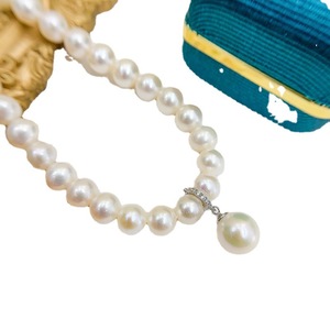 Pendentif en argent S925 DIY, perles elliptiques de 8 à 15 mm, collier avec support vide, style bouton, accessoires en perles - Product Image 5