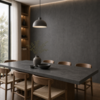 Vente directe d'usine, dalles de pierre frittée de haute qualité, design moderne pour sols, murs, dessus de table et comptoirs intérieurs.