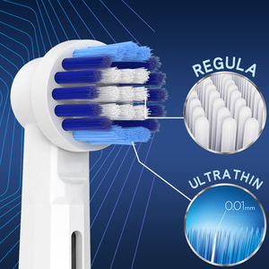 Sostituzione della testina dello <span class=keywords><strong>spazzolino</strong></span> universale di nuovo Design testina dello <span class=keywords><strong>spazzolino</strong></span> con <span class=keywords><strong>setole</strong></span> ultra-fini <span class=keywords><strong>b</strong></span> orale con testina per spazzolini da denti con Logo - Product Image 5