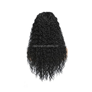 Parrucca per capelli 24inche africano capelli sintetici ricci resistente al calore sintetico senza colla sintetica parrucca per capelli da donna - Product Image 3