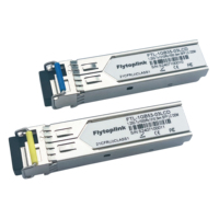 Émetteur-récepteur optique à fibre 1.25G BIDI SFP TX 1310nm /RX 1550nm 3km LC DDM Module optique Monofibre Monomode