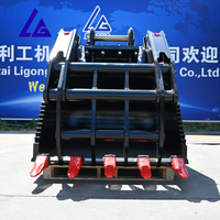 Godet hydraulique NM500 de 1000 mm pour dragage de rivière et aménagement paysager, compatible avec les excavatrices de 20 à 30 tonnes (20t, 25t, 30t, 320)