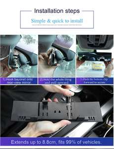 Espejos Retrovisores Planos Azules Anti-Rotura SURRIT de Alta Calidad para Automóviles, MOQ 500 Piezas con Empaque/Forma/Color Personalizados - Product Image 6