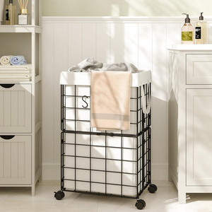 Lớn giặt cản trở với bánh xe gấp giặt cản trở khung sắt ráp giặt cản trở - Product Image 2