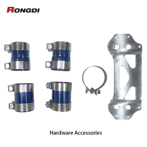 Tubo de Escape de Aleación de Titanio de 3.5 Pulgadas para BMW M3 M4 G80 G82 S58 3.0T 2019-2024, Color Azul Quemado - Product Image 2