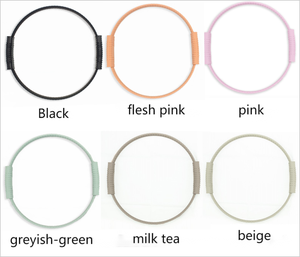 Anello Pilates Fitness 2025 nuovo Pilates cerchio anelli Yoga con doppio manico imbottito per <span class=keywords><strong>braccia</strong></span> tonificanti - Product Image 5