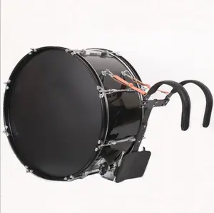 Goedkope Prijs Professionele Akoestische Jazz Drum Set Zwart Met Drum Carrier Voor Band Concert Groothandel