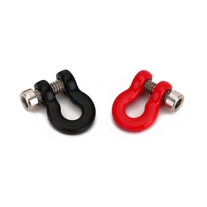 Rcxaz 8pcs 7*10mm kim loại Bumper D-Ring <span class=keywords><strong>Tow</strong></span> <span class=keywords><strong>Hook</strong></span> cho 1/24 <span class=keywords><strong>RC</strong></span> Crawler xe trục scx24 nâng cấp các bộ phận, <span class=keywords><strong>Tow</strong></span> <span class=keywords><strong>Hook</strong></span> cho <span class=keywords><strong>RC</strong></span> Phụ tùng xe hơi - Product Image 1