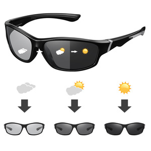Lunettes de soleil polarisées pour homme et femme, protection UV400, monture PC, verres TAC, pour le cyclisme et les sports - Product Image 3