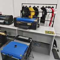 Imprimante DTF A3 avec séchoir Prestige XP600 A4 et shaker Machine d'impression par transfert à l'état neuf avec machine à secouer la poudre