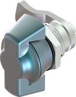 Loquet à quart de tour Yeeka 1416 de qualité supérieure en zinc moulé sous pression avec cylindre de verrouillage interchangeable pour armoires