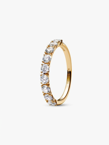 Anello in Oro 14K con Diamante Certificato IGI, Diamante Sintetico CVD/HTPT - Stili Personalizzabili e Misure Multiple per Regalo - Product Image 2