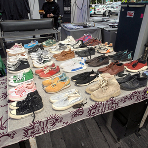 Calzado Casual con Cordones de Segunda Mano, Antideslizante y Transpirable, Gracer A41, Calzado Robusto, Venta al Por Mayor en Guangdong - Product Image 1