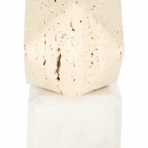 Fermalibri esagonali moderni in marmo per scaffali, libreria domestica, fermalibri decorativi - Product Image 4