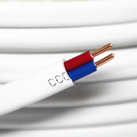 300/500V BVVB Twin und Earth Cable 1.5mm 2.5mm 4mm Copper core 2/3 Core PVC Insulated BVVB elektrische drähte für House
