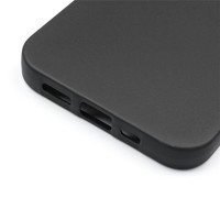 Étuis en TPU souple noir mat pour iPhone 15 Pro Max 17 Air 14 13 Plus 12 Mini XS XR 6s 7 8 SE housses de protection pour téléphone antichoc