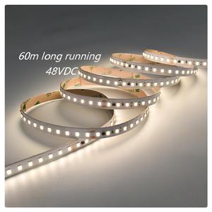 ไฟ LED แบบเส้นยาว 60 เมตร 48V แผงวงจรพิมพ์ขนาด 10 มม. สีขาว 5000K ไฟ LED แบบยืดหยุ่น - Product Image 1