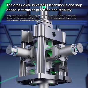 Niveau laser vert <span class=keywords><strong>auto</strong></span>-<span class=keywords><strong>nivelant</strong></span>, batterie lithium rechargeable, outil de construction industriel/bricolage, trépied, télécommande, garantie 3 ans - Product Image 3