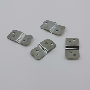 <b>Silver</b> Four Hole Corner <b>Bracket</b> Iron Sheet Durable Connectors For Photo Frame Fixing - Product Image 2