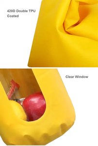 Oem หน้าต่างโปร่งใส <span class=keywords><strong>Ocean</strong></span> <span class=keywords><strong>Pack</strong></span> <span class=keywords><strong>10l</strong></span> 20l 30l ถุงกันน้ําแบบหลายความจุสําหรับกลางแจ้ง - Product Image 5