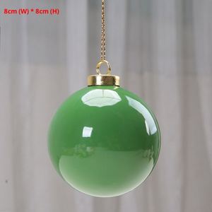 Boule de Noël Festive en Porcelaine Fine, Décoration Suspendue en Céramique, Ornements pour Arbre de Noël - Product Image 5