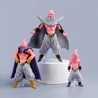 Anime Lovely Cartoon Dragon Majin Buu Ball Action Figure Sets Accessoires 3D Doll Toys PVC Action Figures Décoration de table