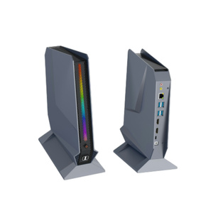 X800 Industrial Mini PC de escritorio Diseño sin ventilador 12th Gen Intel I9 12900H RTX <span class=keywords><strong>DDR4</strong></span> Memoria EE. UU. Enchufe Gaming Efecto de luz de respiración - Product Image 1