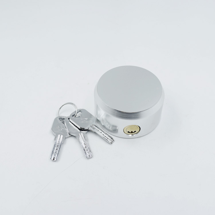 Cadenas Rond De 73 Cm Avec Manille Entièrement Fermée, Serrure