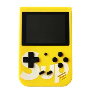SUP 8 Bit Game Box Mini Handheld Retro Game Console 400-in-1 Portable TV Out Put Video Game Player For Boys Gift