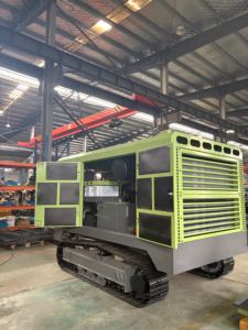 เครื่องอัดอากาศดีเซลแบบเคลื่อนที่บนรางตีนตะขาบ GLGW 1100 ลูกบาศก์ฟุตต่อนาที 25 บาร์ คัมมินส์ 294 กิโลวัตต์ สำหรับงานขุดเจาะเหมืองในพื้นที่ซับซ้อน - Product Image 3