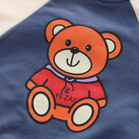 Ours de sport 2 pièces ensembles de vêtements pour enfants et bébés décontractés pour garçon de 0 à 3 mois