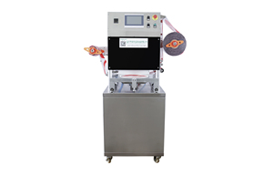 RJ-TBG260 semi-automatique vide azote gaz scellant Machine Carton viande nourriture <span class=keywords><strong>carte</strong></span> emballage frais modifié atmosphère plateau scellant - Product Image 3