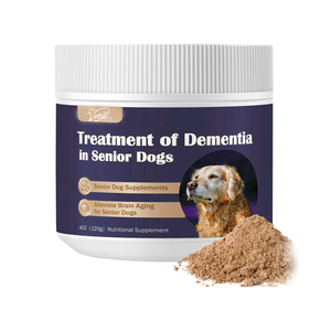 Bubuk jamur suplemen dukungan kekebalan tubuh anjing Senior untuk anjing 120g menyerap cepat Vitamin & mineral organik - Product Image 1