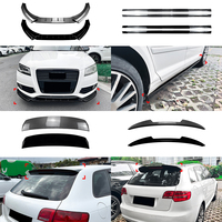 Kit carrosserie AMP-Z pour Audi A3 8P : Lame de pare-chocs avant et arrière, séparateur, jupes latérales, aileron arrière, diffuseur arrière