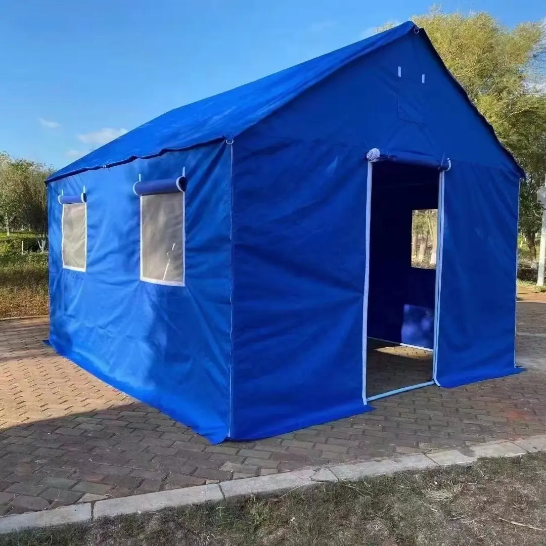 Tenda temporanea per rifugiati invernali all'ingrosso tenda gonfiabile per esterni per rifugio industriale resistente per eventi all'aperto