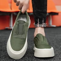 Chaussures classiques pour hommes en gros, baskets décontractées respirantes pour la marche et la course, chaussures basses en toile