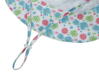 Groothandel effen bedrukte kindermeisjes zomer op maat gemaakte baby logo zonnehoed koord blanco school met riem kinder bucket hat