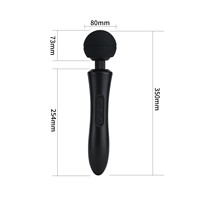 Masseur électrique multifonctionnel de deuxième génération avec charge AV, 20 modes de vibration, 8 vitesses, bruit de 60 dB