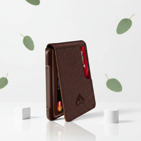 Porte-cartes en aluminium pour homme, design multi-emplacements, avec protection RFID sécurisée