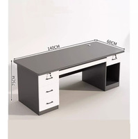 WDY Bureau simple et moderne Bureau et chaise Table De Bureau Table de travail Bureau d'ordinateur avec tiroirs
