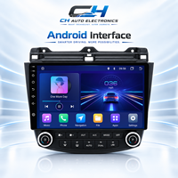 Autoradio Android GPS Navigation Lecteur Multimédia Vidéo Carplay Stéréo pour Honda Accord 7 2003-2008