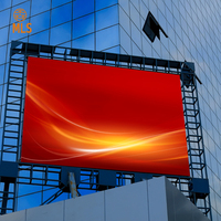 Pantalla LED Fija Impermeable P2 para Publicidad, Video Wall, Pantalla Gigante, Reproducción 3D sin Gafas, Pantalla LED Virtual para Exteriores