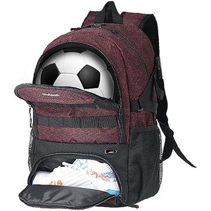 Offre spéciale, échantillon gratuit, sacs de basket-ball personnalisés, sac à dos pour le football avec compartiment à chaussures - Product Image 5