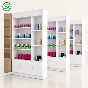 Diseño de Tienda de Cosméticos con Estanterías de Pared y Mostradores Tipo Isla, Equipamiento Personalizado para Tiendas - Product Image 2