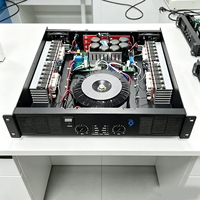 Amplificateur de puissance double canal 800W SIVG CA9 2U, montage en rack standard, pour système audio de scène et de fête